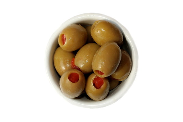 Oliven mit Paprika 350 gr